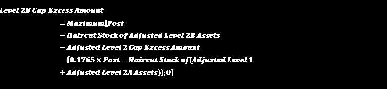 3. Numerical Example: The fair values of HQLA and adjustments are provided below: Asset Level Fair value of HQLA Fair Value of Adjustments Level 1 100 20 Level 2A 40 30 Level 2B 80 40 Table 78