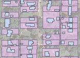 2.1 Structure Locations and Values Structure footprints (as ArcGIS shapefiles) and detailed parcel data were obtained for the structures in the Butler Tarkington area from the Marion County Assessor