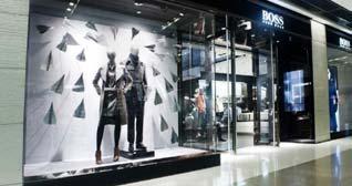 BOSS Black Store // Hong Kong Opening date: September 2011