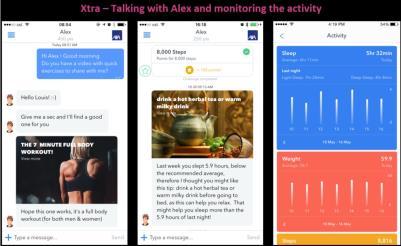 MOVE customer rewards program around wearables Xtra AI driven wellness and coaching app Pay-as-you-live (PAYL) involves the insured providing ongoing