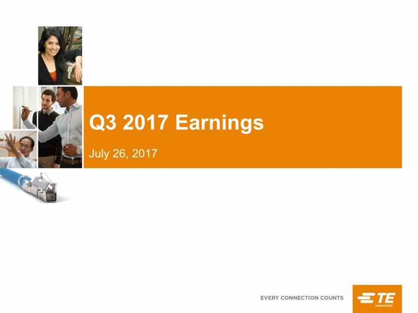 Q3 2017 Earnings July