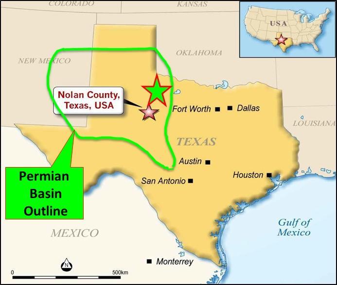 Permian Basin - Texas USA Net 78 sq.