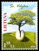 In 2010, 26 commemorative postage stamps in the edition of 5.1m and 1 souvenir sheet in the edition of 0.025m were issued.
