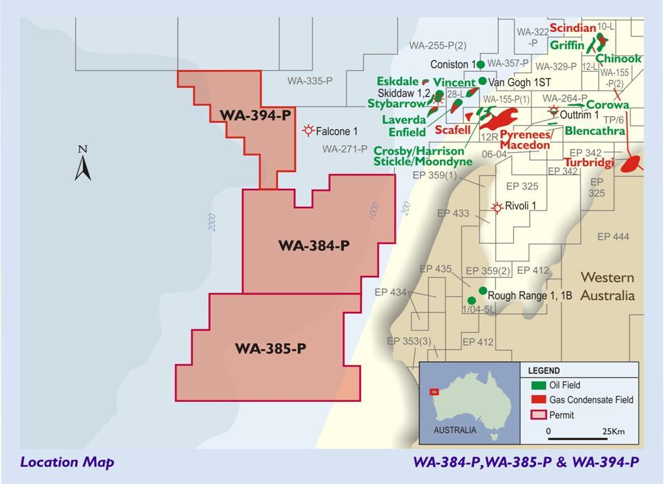 VIC/P61 OTWAY BASIN (Octanex 10% earning pursuant to farmin) The Vic/P61 Joint Venture consists of: Exoil Limited 30% and Operator Gascorp Australia Pty Ltd 30% Moby Oil & Gas Limited 20% earning