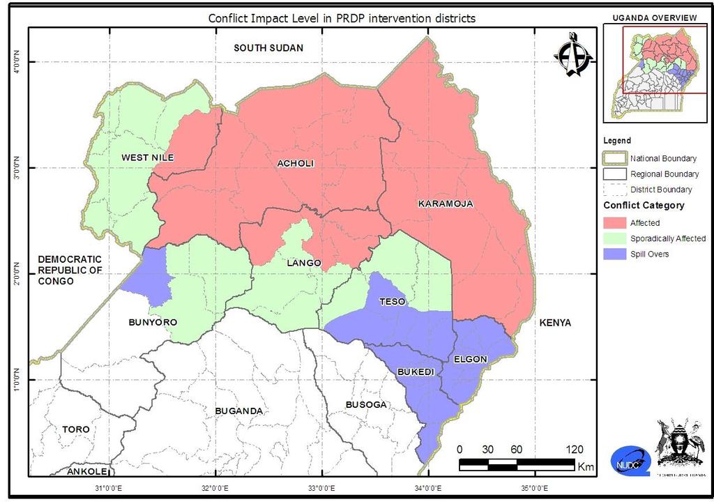 1. Introduction 1.1. The Peace Recovery and Development Plan (PRDP) The Northern and North-Eastern regions of Uganda suffered from prolonged conflict and insecurity for over two decades from 1986 to 2007.