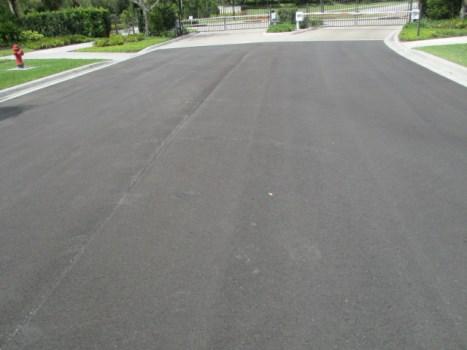 Comp #: 2125 Asphalt - Resurface Quantity: Approx 109,000 GSY Location: Asphalt throughout development Evaluation: Good condition: Asphalt pavement determined to be in good condition typically