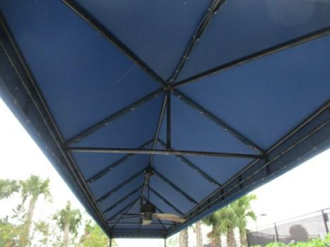 Comp #: 2308 Shade/Canopy - Replace Quantity: Approx 4,760 GSF Location: Miscellaneous common areas Evaluation: Good condition: Shade or canopy structures determined to be in good condition typically