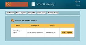 directed to the My Schools page The schools that you are linked to will be shown Your
