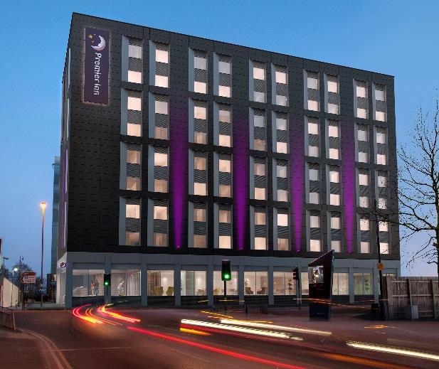 Leeds Premier Inn, Whitehall Riverside 25 year lease, inflation-linked Build cost 10m