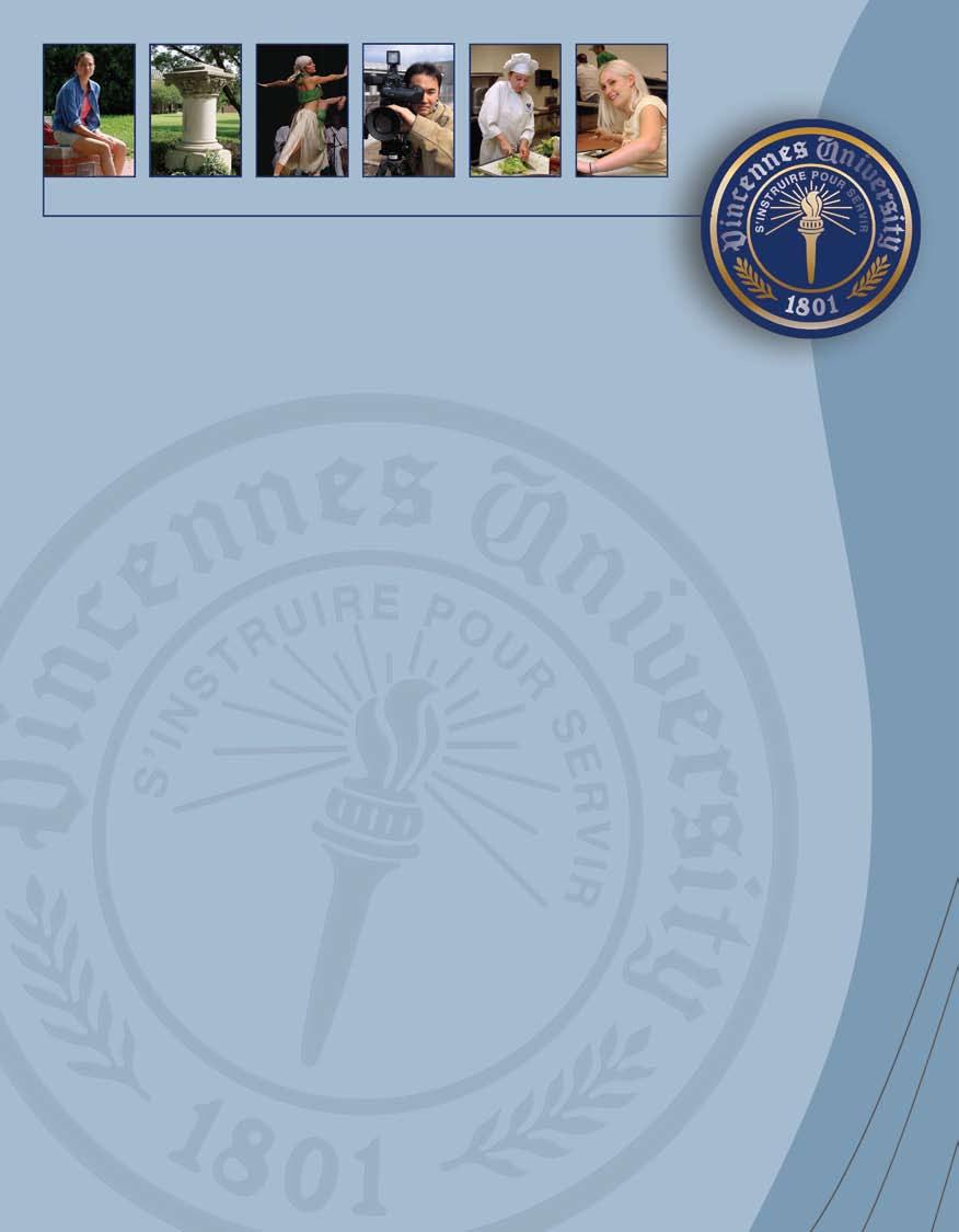 Vincennes University Financial Report 2006-2007 Indiana s First College Vincennes
