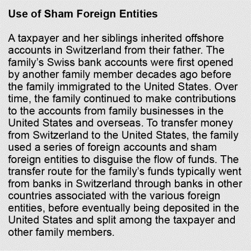 A few of these taxpayers had been living and working overseas as U.S. citizens for decades. Others within this group opened accounts before immigrating to the United States.