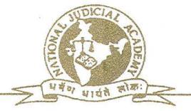 National Judicial Academy Bhadbhada Road, P.O. Suraj Nagar, Bhopal-462044 Financial Bid Bill of Quantities (Price Schedule) Name of Work: Supply of Linen Bid No.