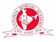 NATIONAL JUDICIAL ACADEMY P.O. Suraj Nagar, Bhadbhada Road, Bhopal, 462044 Tel- EPABX 0755-2432500, Fax- 2696904 INVITATION FOR BID Bid No.