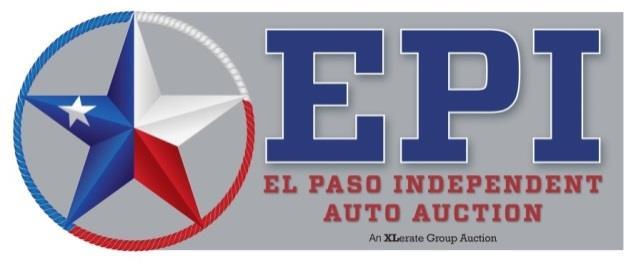 Terms and Conditions This is a Dealer Only Auto Auction operated by AAAG Lone Star LLC dba El Paso Independent Auto Auction, a Texas Corporation hereinafter be referred to as EPI.