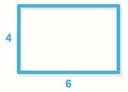 14. Photographs can be ordered in varying sizes. The dimensions of a rectangular photograph are shown in the diagram.