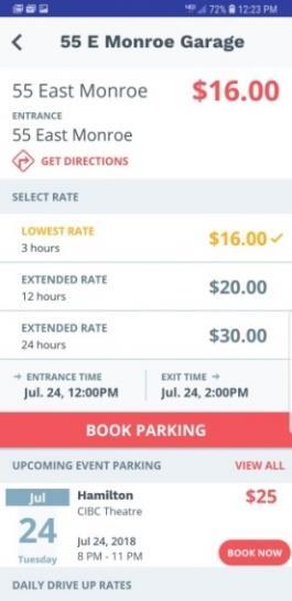 marketing Custm client parking guides