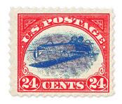Let s try it with something more tangible. This is an Inverted Jenny U.S. postage stamp from 1918.
