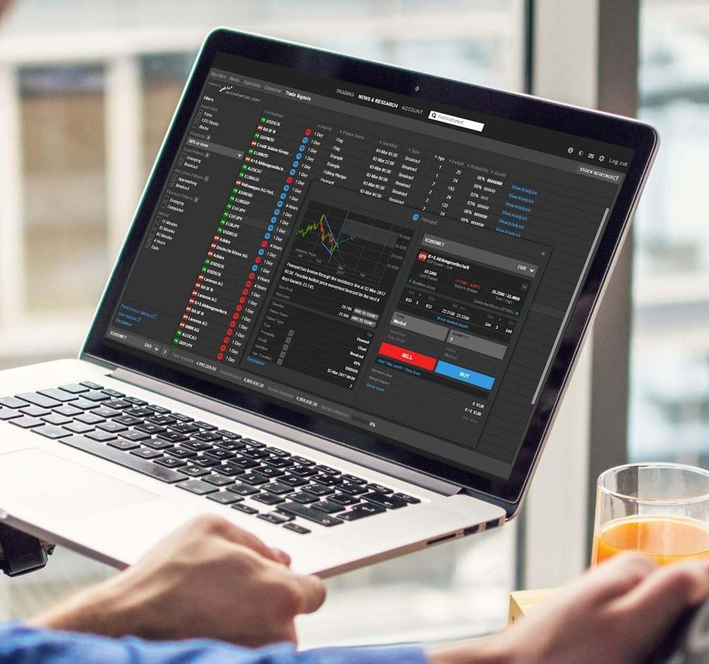 TRADE SIGNALS POWERED BY AUTOCHARTIST Trade Signals is a powerful tool available in BiGlobal Trade for identifying trading opportunities based on chart patterns using