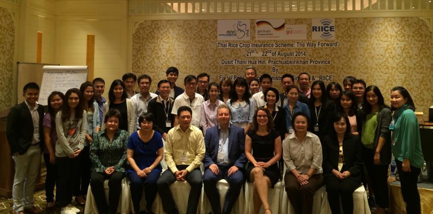 August 2014, Hua Hin Stakeholder Workshop: Thai Rice
