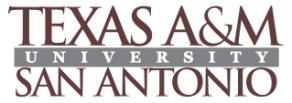 Texas A&M University - San Antonio Net Change in Fund Balance Current Funds Fiscal Year 2012 Budget (dollars in thousands) Estimated Beginning Balances Estimated Ending Balances Change In Current