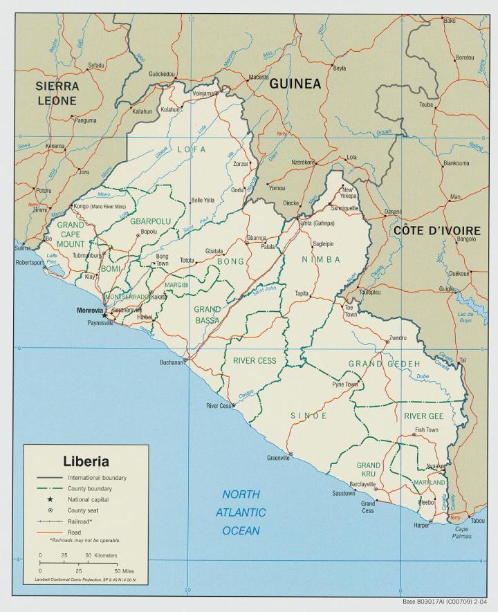 C Access Through Liberia for ount Nimba Exploitation of Guinea s minerals in the Nimba region requires access through Liberia Arcelorittal operates the ekepa mine in Liberia (close to
