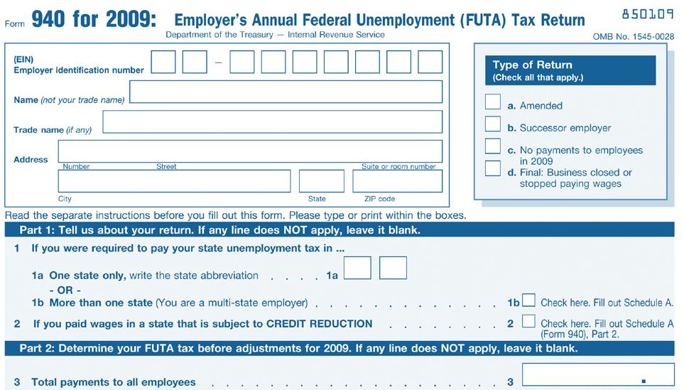 3chapterthree Federal Tax Deposit Rules for Form 940 Taxes In addition to Form 941 taxes, employers are also responsible for Federal Unemployment Tax Act (FUTA) taxes which are reported on Form 940.