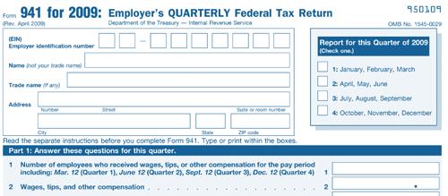 Chapter 2 Federal Tax Deposit Rules for Form 941 Taxes $10,000 A Let s go over an example to help determine your deposit schedule for 2010.