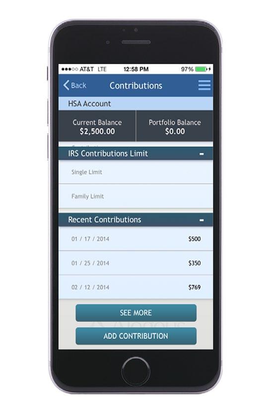 Mobile application When you re on the go, save time and hassles with the OCA Mobile App. Check your balances, transactions, and claim details for all your reimbursement accounts.