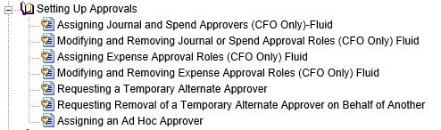 Setting-up Expense Approvers by Department Process for adding