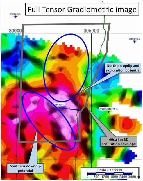 If the Xanadu structure continues to rise to the north as expected then the TP15 JV is likely to drill a side track well from the Xanadu 1 location.