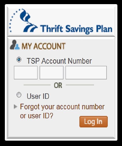 Access Your TSP Account View account balance View Annual & Quarterly Statements Change contribution allocation