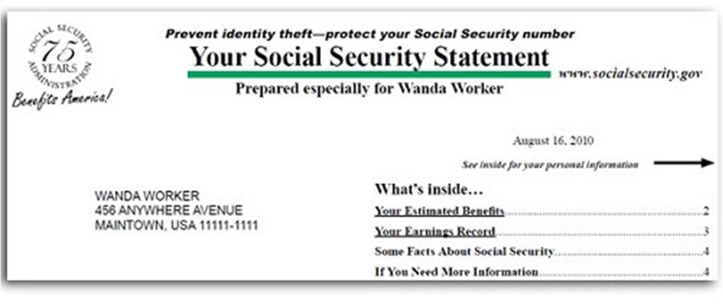 Chapter 1: Benefit Computations There are a lot of misconceptions about how the Social Security Administration computes an individual s monthly benefit.