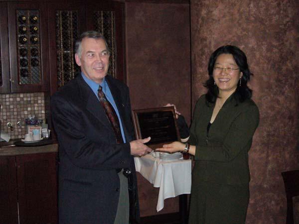 2005 Form of Award: Plaque Lifetime Achievement Award Recipient's Name: Don Henderson, P.Eng.
