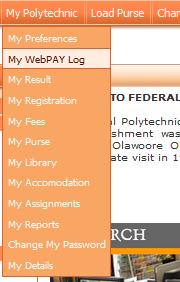 PAYMENTS HISTORY You can also view your Payments History (including Successful