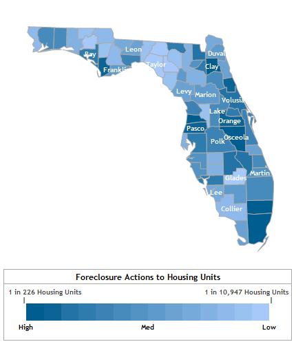 Foreclosures Are Still A Florida Issue First Six Months of 2014.