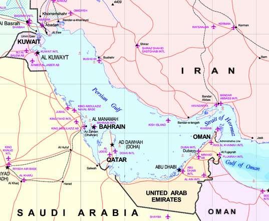 Bahrain Arabian Gulf Case