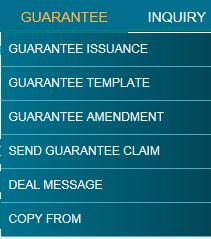 Send Guarantee Claim under an Incoming Guarantee Send a Deal Message to the Bank (available