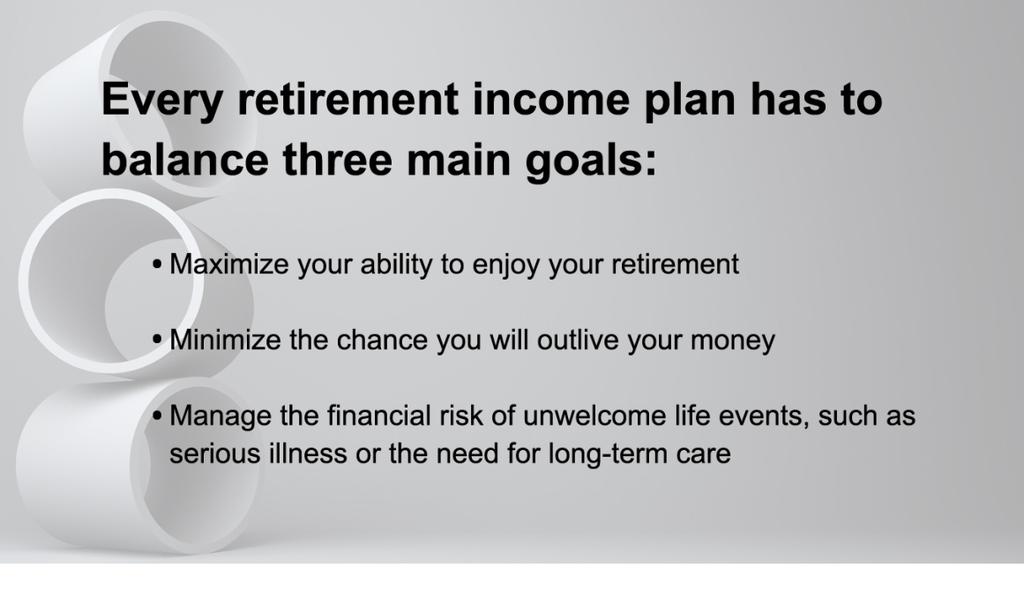 Although not the primary function of life insurance, an existing permanent life insurance policy that has cash value can also sometimes be a potential source of retirement income.
