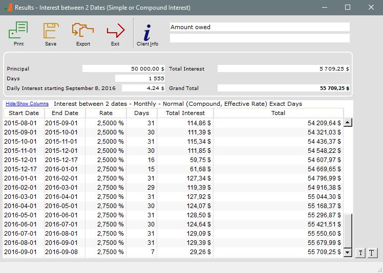 To obtain this data in a report, use the right mouse click and export the schedule to Excel or other software.