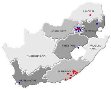 Vulindlela* York* Chatham* Oxland* 40 STORE PORTFOLIO BY LOCATION Number of stores