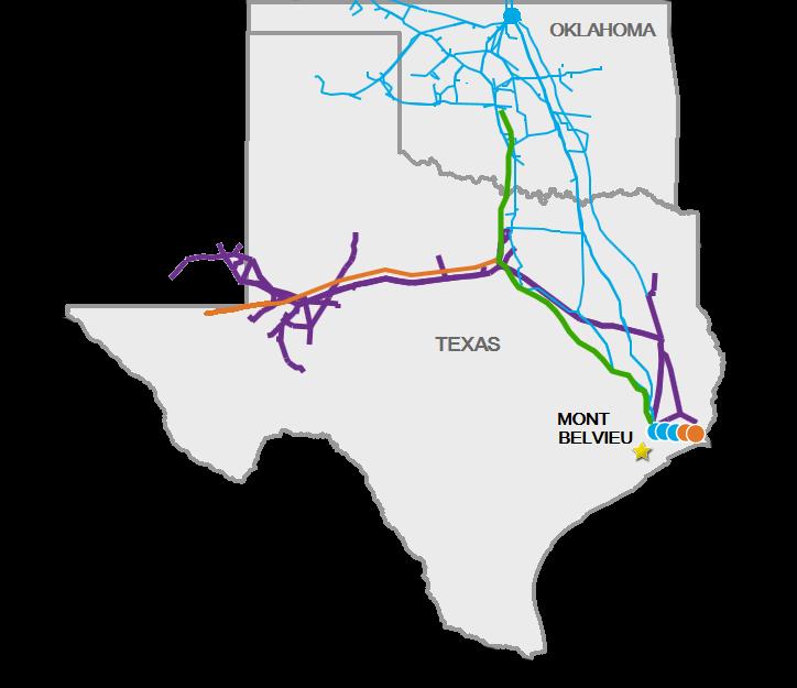 O N E O K S P E R M I A N B A S I N S T R AT E G Y CONNECTING PERMIAN BASIN TO ARBUCKLE II UTILIZING INCREMENTAL, CAPITAL-EFFICIENT EXPANSIONS STRATEGY POTENTIAL FUTURE 2 3 Legacy WTLPG system