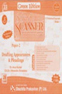 Solved Scanner CS Professional Programme Drafting Appearances and
