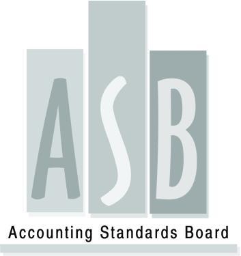 Comments due by 7 December 2018 ACCOUNTING STANDARDS BOARD EXPOSURE DRAFT OF A PROPOSED GUIDELINE ON THE