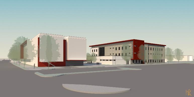 The new building will be located south of the existing library and north of the new Science Center Demolition of existing Russell Hall Building The District will have to adhere to a strict state