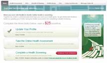 screening Health Risk Assessment Profile Consumer Portal