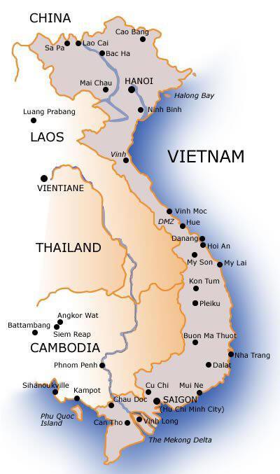 Vietnam s Overview Capital: Ha Noi GENERAL Area: 331,201 square kilometers Border country: Lao PDR, Cambodia, China Coastline: 3,444 kilometers(excluding islands) Total population: 91, 5 million