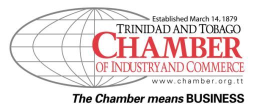 Welcome Remarks To be delivered by Ms Catherine Kumar CEO Trinidad and Tobago Chamber of Industry and Commerce India Trinidad and Tobago Building a New Partnership Business