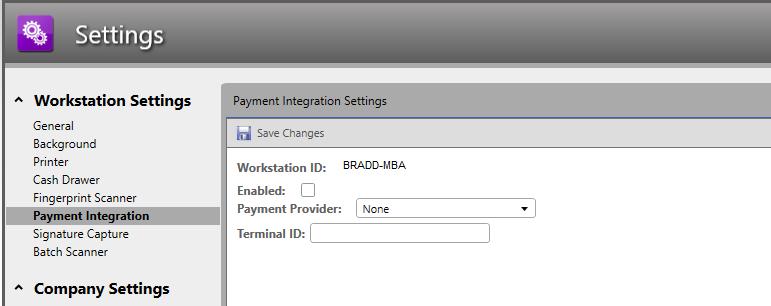 Payment Integration Settings Once you receive your merchant account from one of the processors at the start of this document you will need to enter the information into RQ4.