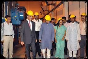 Gazipur. Honorable Adviser inaugurates 33 MW Maona Power Plant Dr.