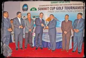 Summit inaugurates first BPGA tournament Summit Group of companies sponsored and hosted the 1st Golf tournament under Bangladesh Professional Golfer s Association.